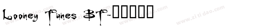 Looney Tunes BT字体转换